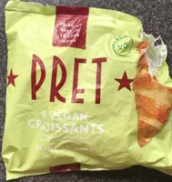 6 vegan croissants