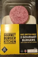 2 gourmet burgers