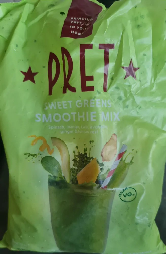 Sweet Greens Smoothie Mix