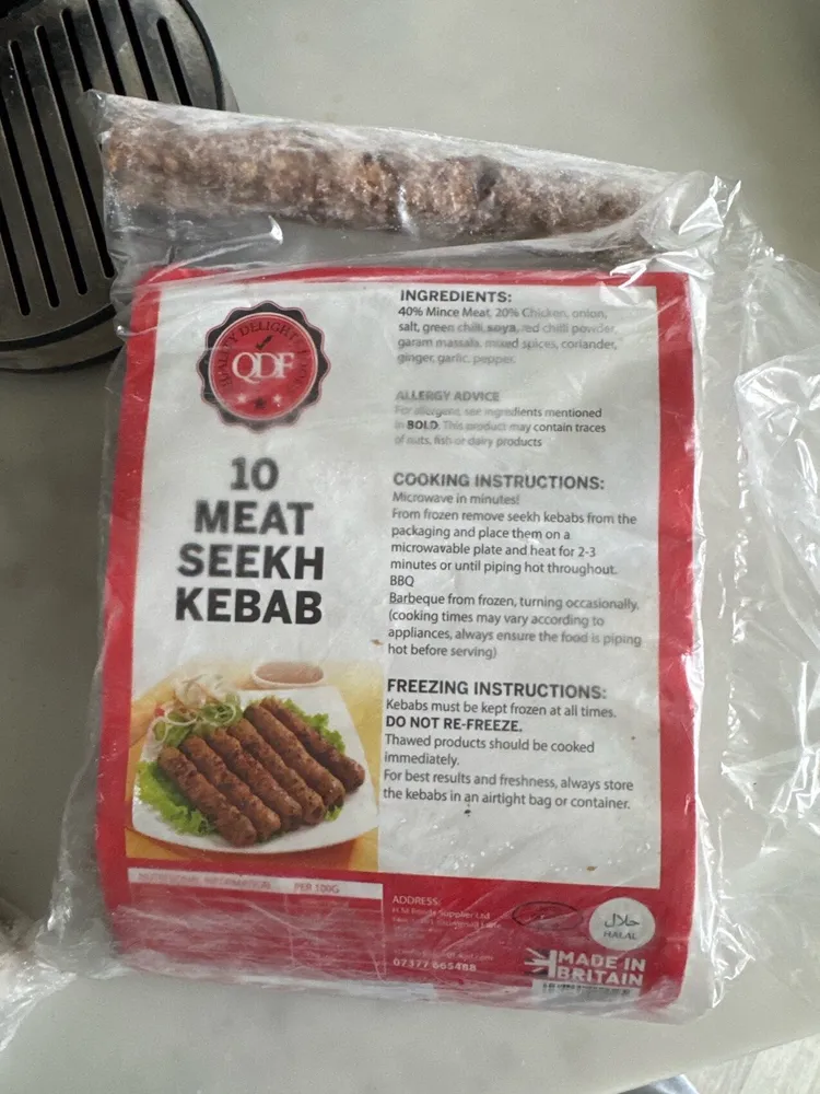 Meat Seekh Kebab