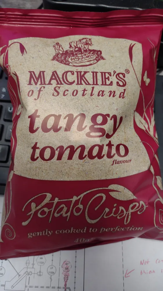 Tangy tomato chrisps