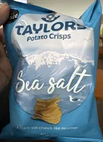 breat taste TAYLORS Potato Crisps Sea salt A thick
