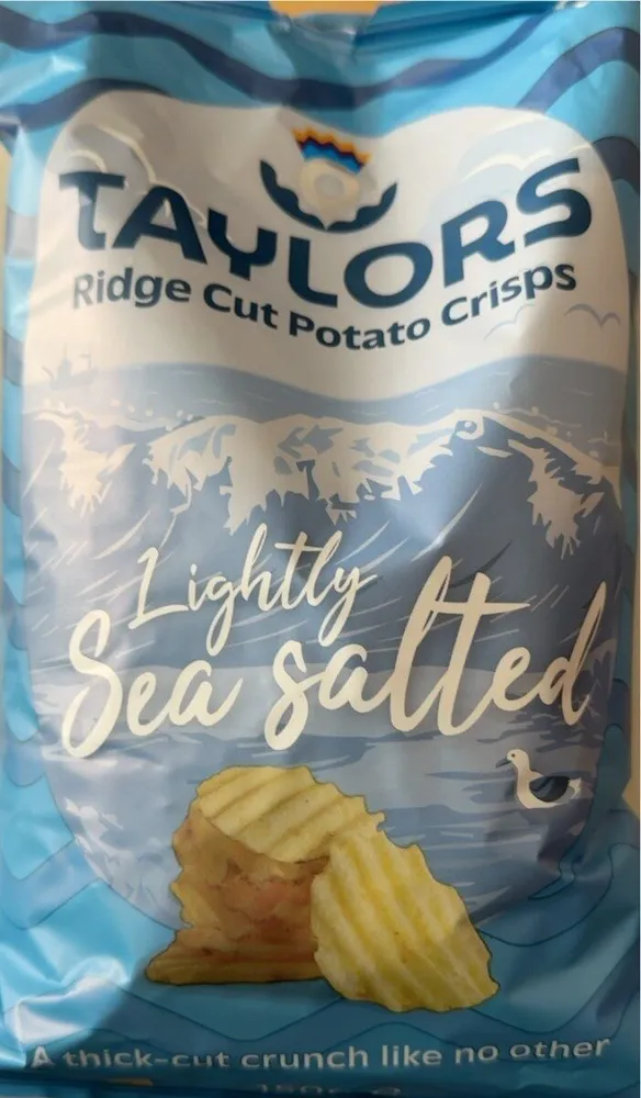 Taylors Ridge Cut Potato Crisps Lightly Sea Salted