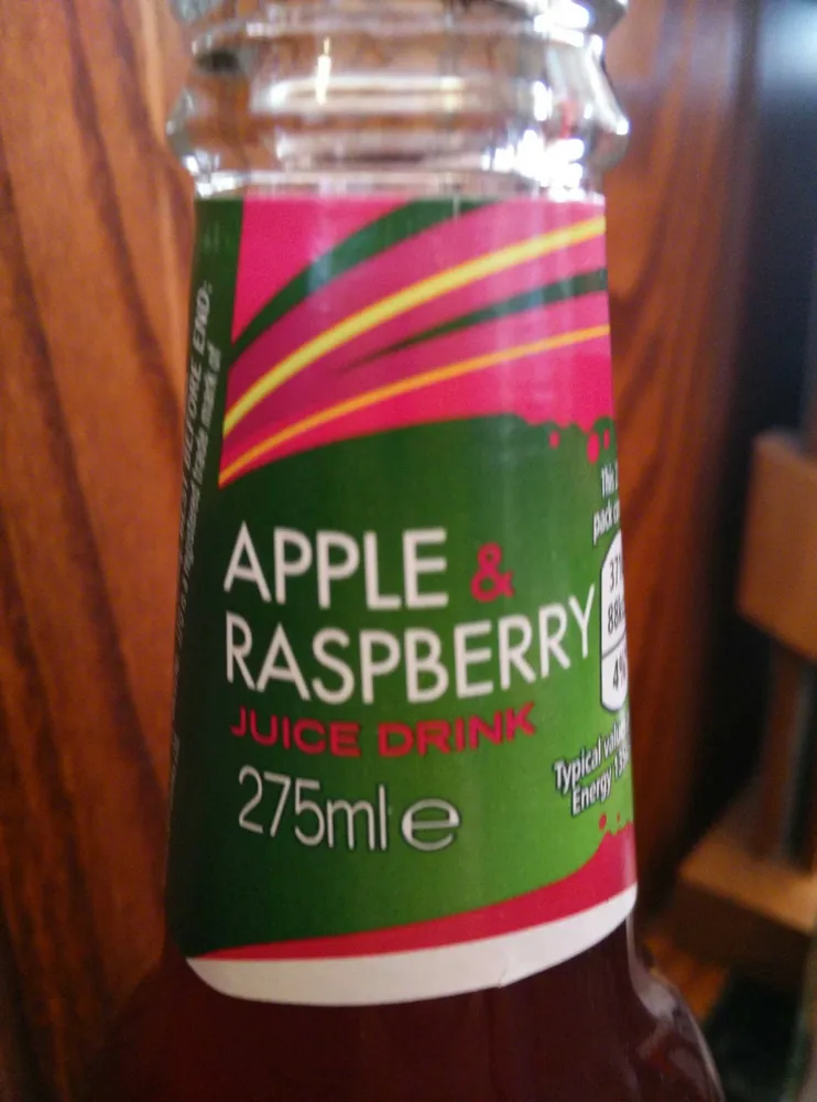 J2o Soft Drink Sparkling Apple & Raspberry