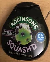 Robinsons Squash'd 66ML Apple & Blackcurrant