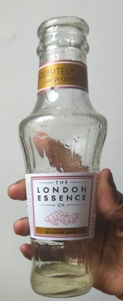 delicate London ginger ale