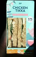 Chicken tikka sandwich