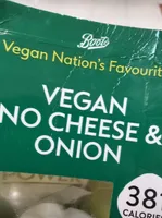 Vegan no cheese and onion