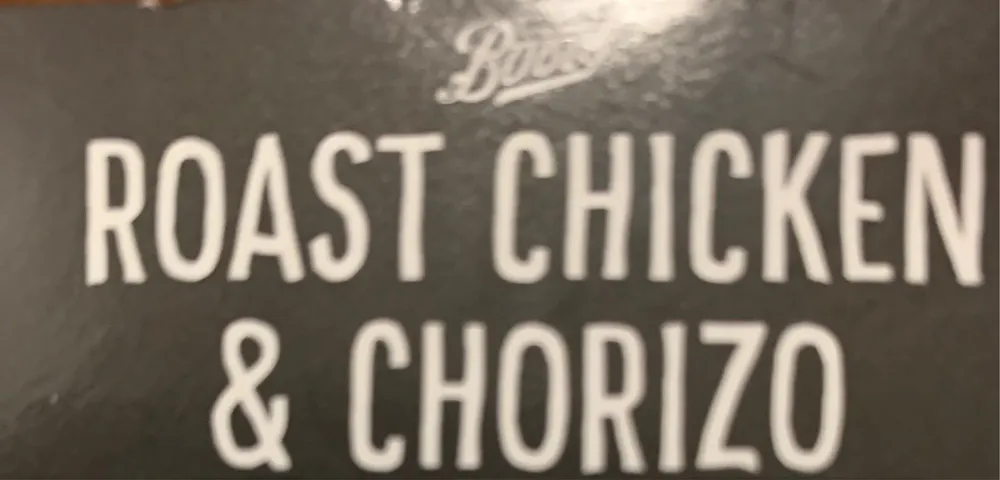 Roast Chicken & Chorizo Sandwich