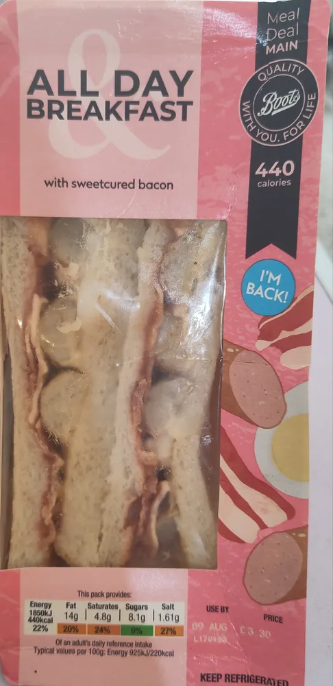 All Day Breakfast Sandwiches