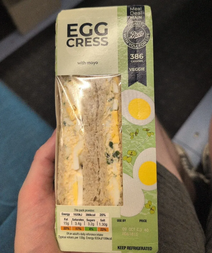 Egg & Cress Sandwich