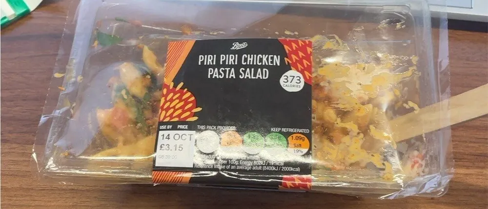 Piri Piri Chicken Pasta Salad