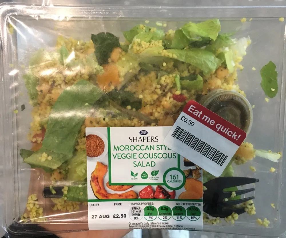 Maroccan style veggie couscous salad