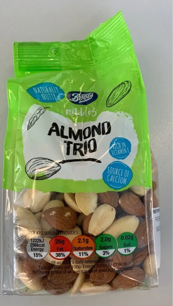 Almond trio