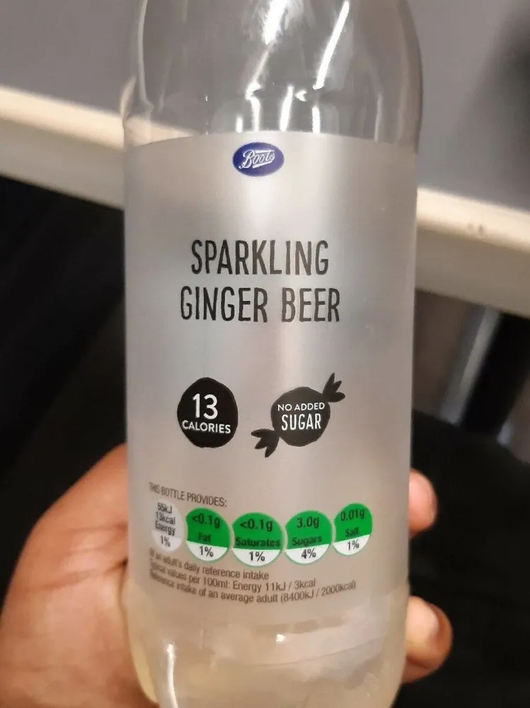Sparkling ginger beer