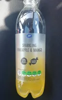 Sparkling pineapple and mango