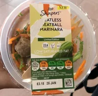 Meatless meatball marinara