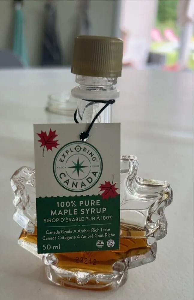 100% pure mapple syrup
