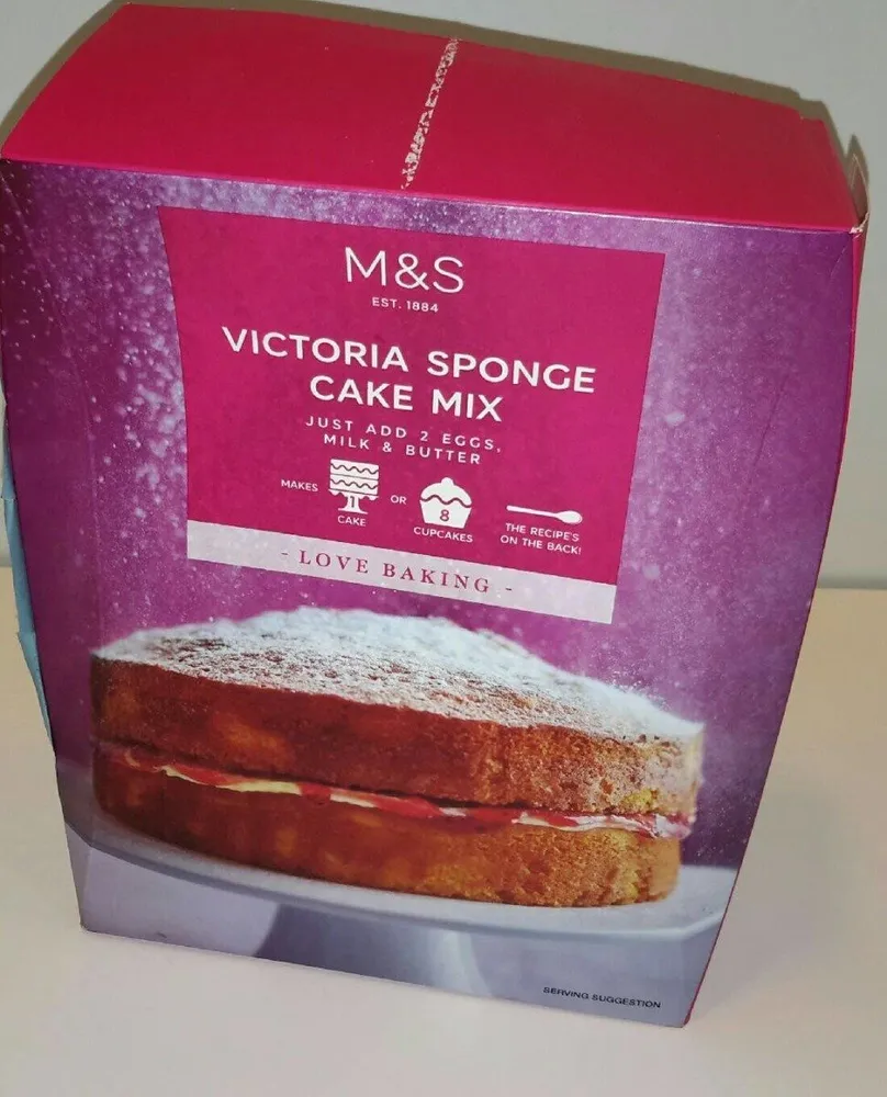 Victoria singe cake mix