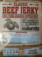 Classic beef jerky