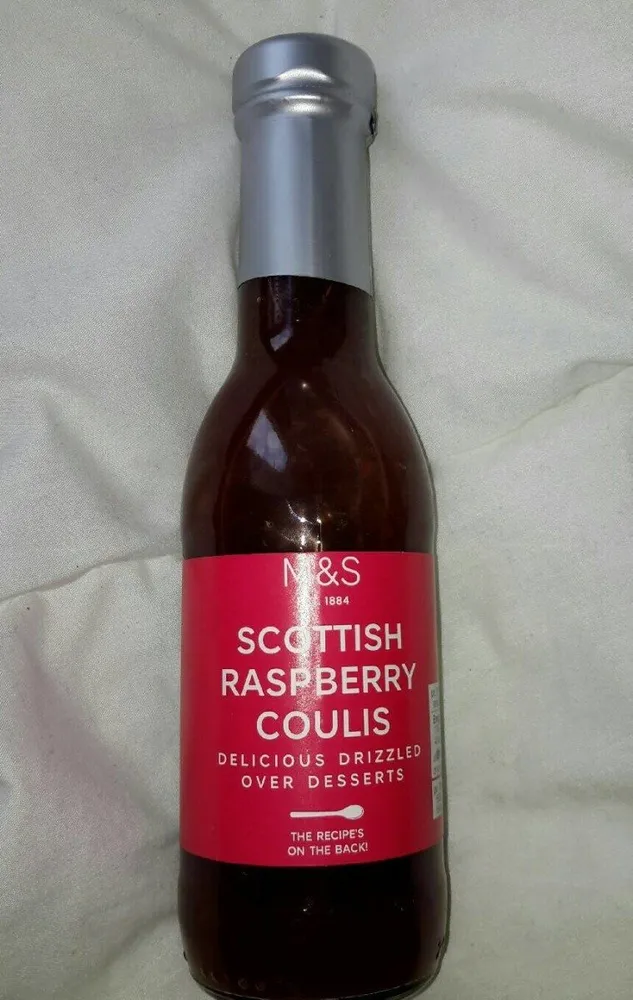 Scottish rasperry coulis