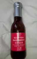 Scottish rasperry coulis