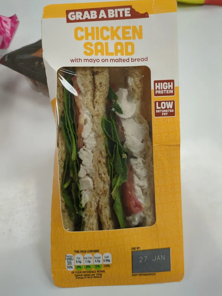 Chicken salad sandwich