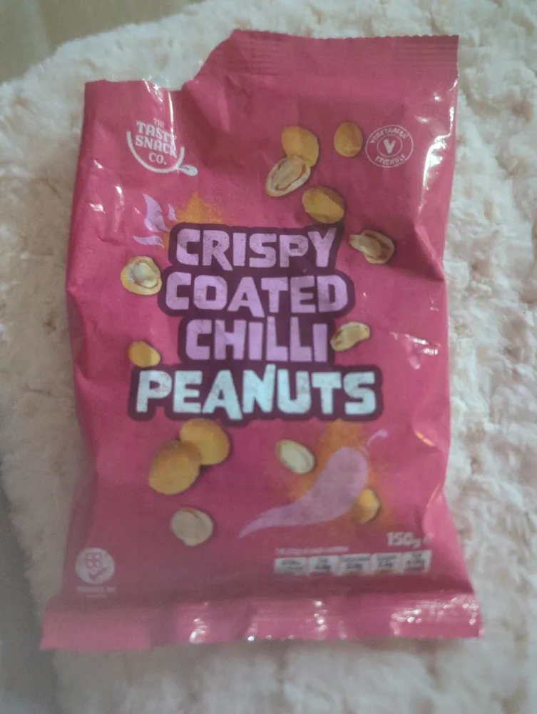 Crispy Coated Chilli Peanuts