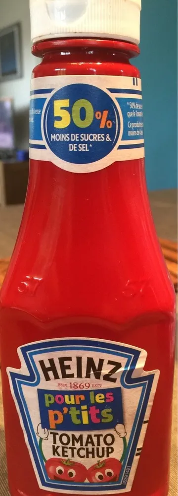 Tomato ketchup pour les p'tits