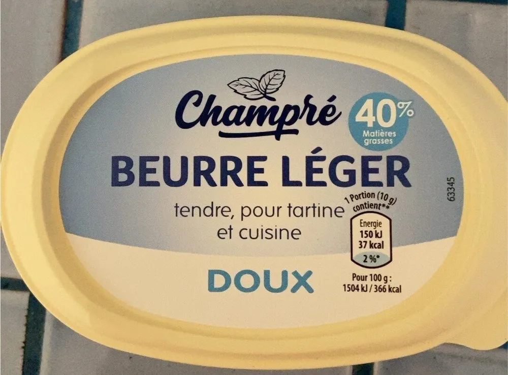 Beurre leger