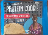 Protein cookie strawberry & white  choc