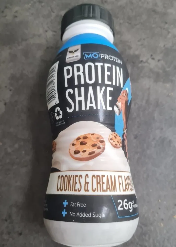 Cookies and cream flavour