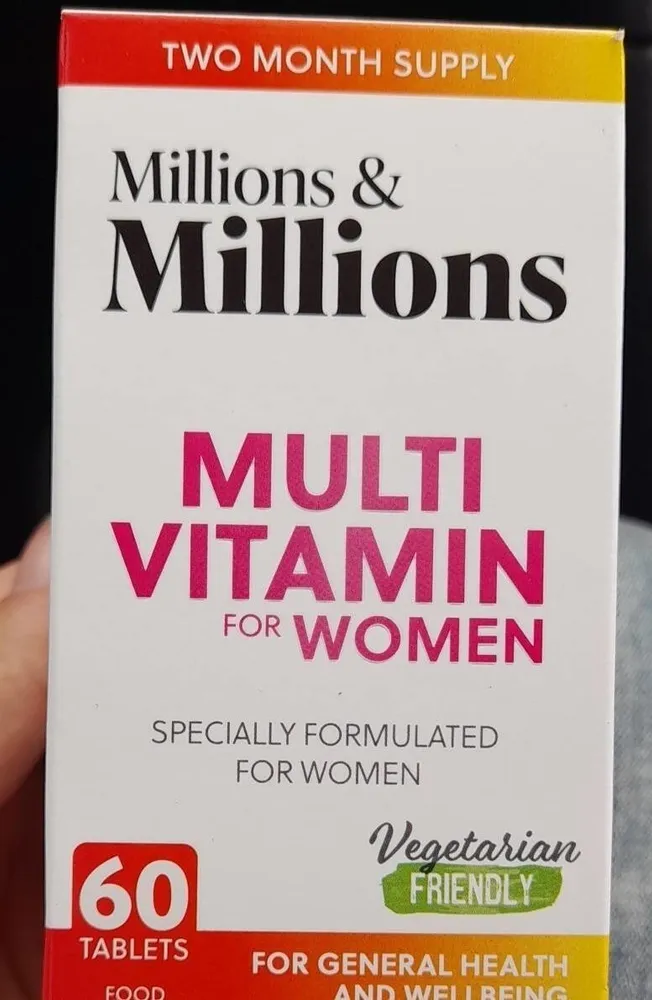 Millions and millions muti vitamin for women