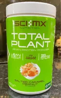 TOTAL PLANT Vegan Protein Powder Salted Caramel Peanut Flavour