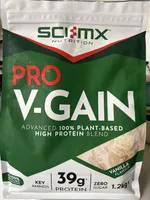 Vanilla Flavour Plant-Based Protein Food Supplement Powder