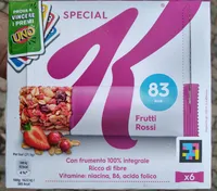 Frutti rossi 1 barretta 21,5g.