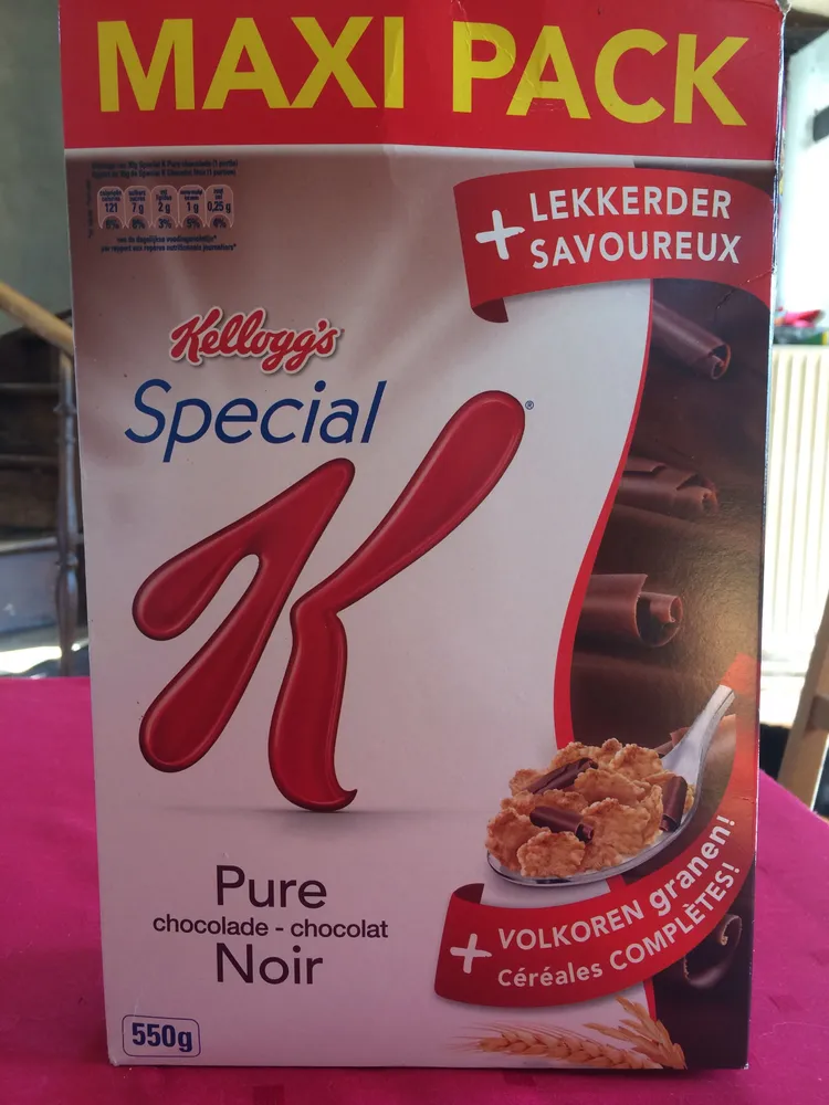 Special K pure chocolat noir