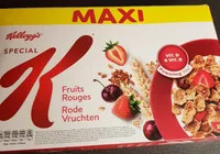 Kellogs spécial fruits rouges