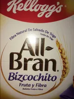 All-bran De Kellogg's Bizcochito Fruta Y Fibra (6X40G)