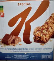 Barres de Céréales Special K Chocolat au Lait