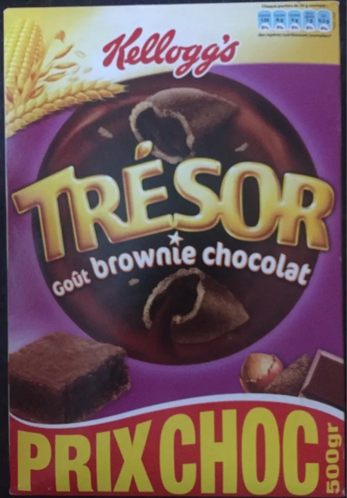 Trésor Goût Brownie chocolat