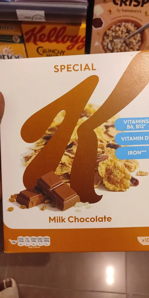 Kelloggs Special Milk Chocolat -