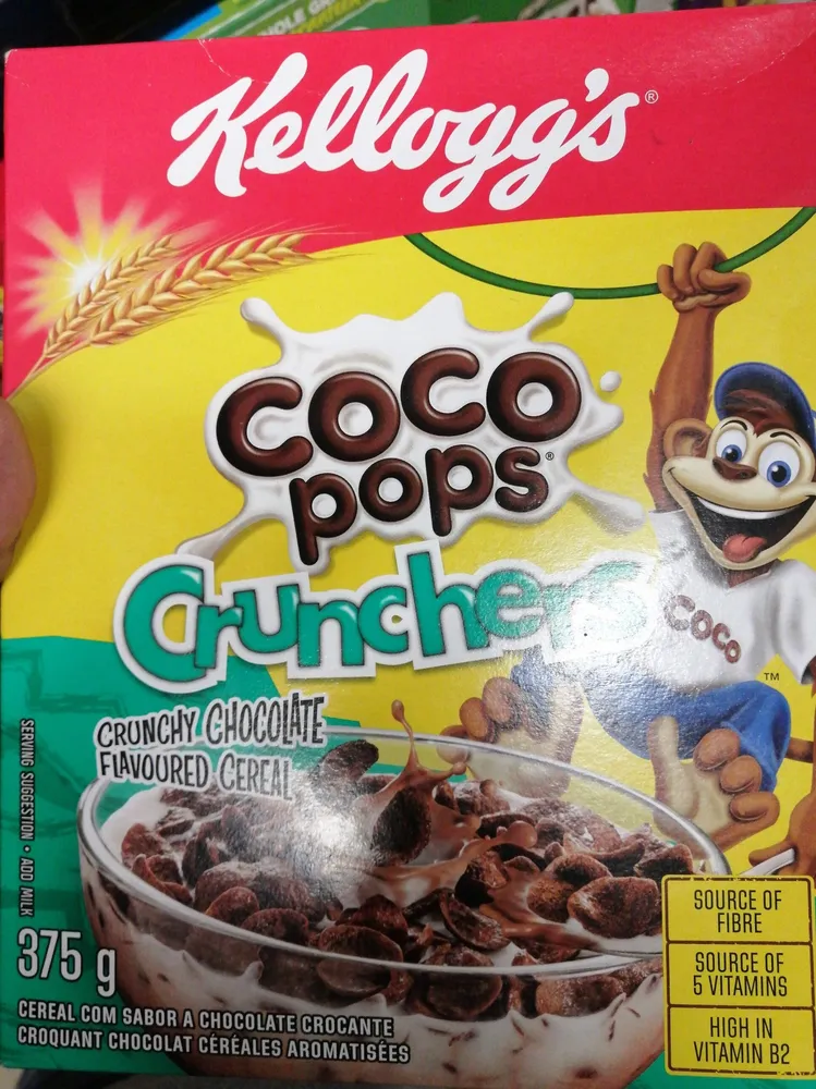 Kelloggs Choco Coco Pops Crunchers