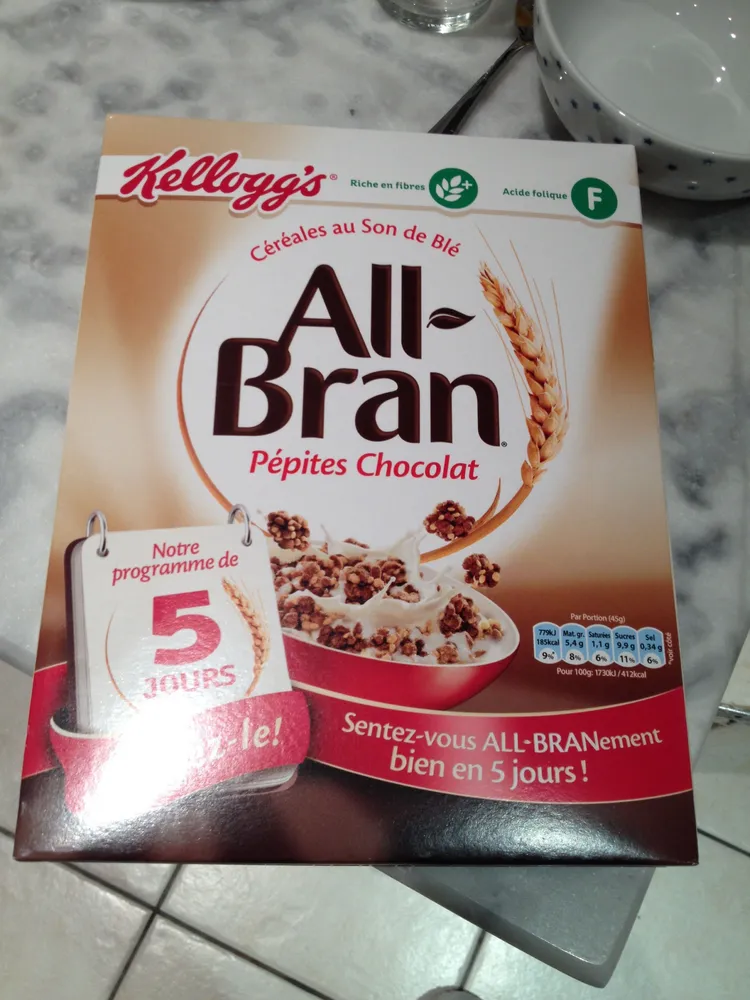 All bran pépites chocolat