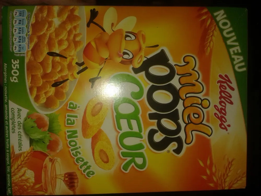 Miel Pops Cœur à la Noisette