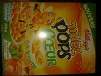 Miel Pops Cœur à la Noisette