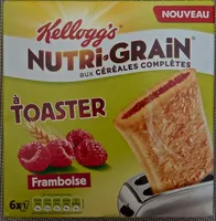 Nutri-grain aux céréales complètes à toaster, framboise
