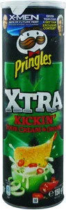 Pringles Xtra Kickin' Sour Cream & Onion