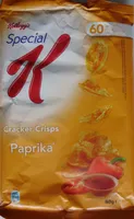 Cracker Crisps Paprika (60 % de matières grasses en moins)