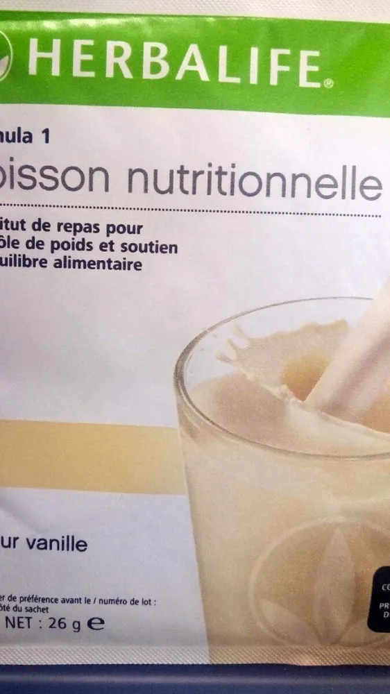 Herbalife boisson vanille creme